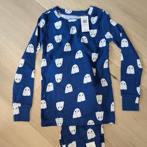 Old Navy Kids Blue Ghost Pajamas